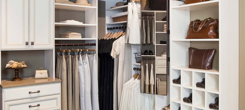 Get Organized with Plus Closets - E.W. Kitchens